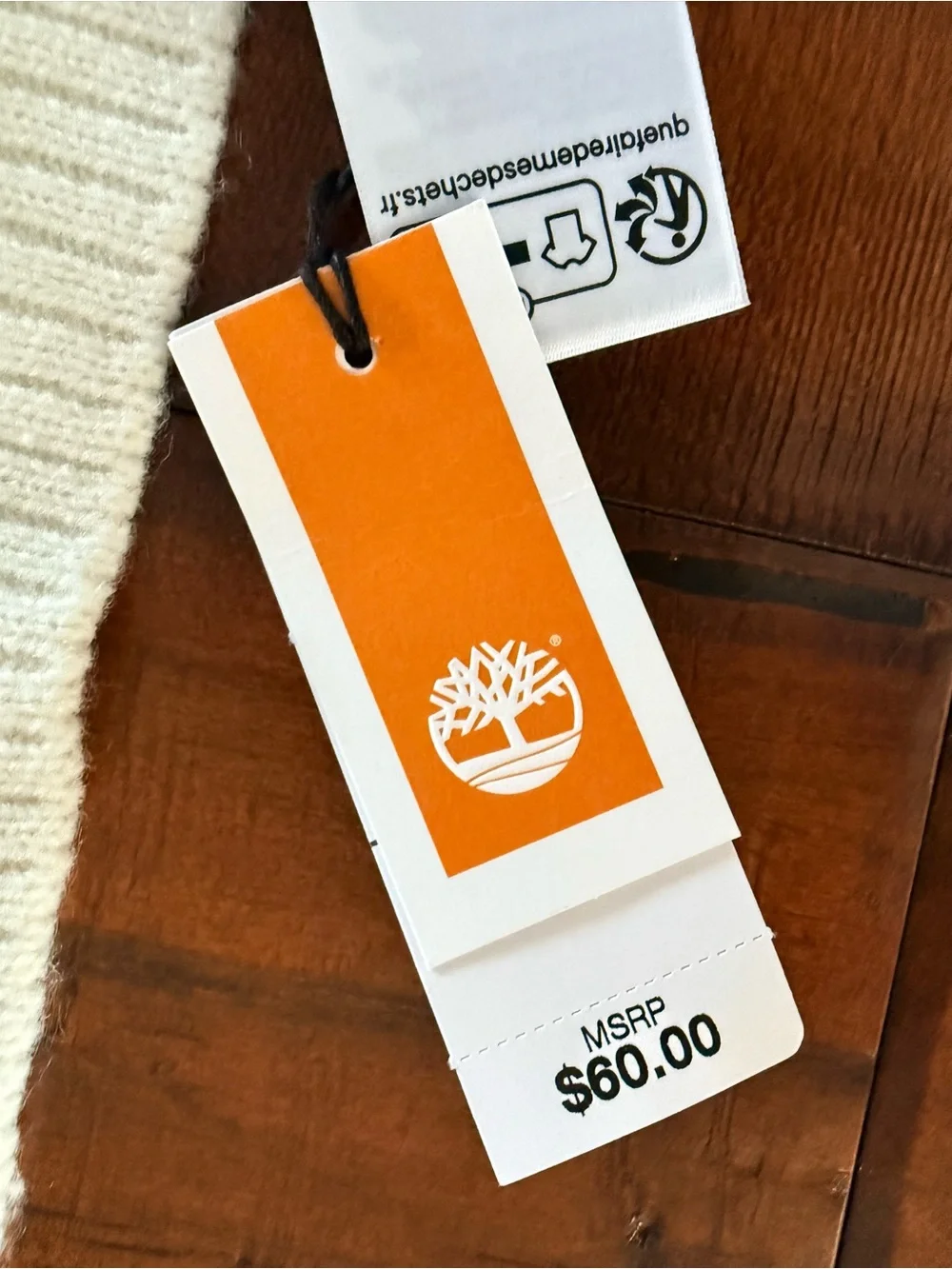 Timberland knit scarf